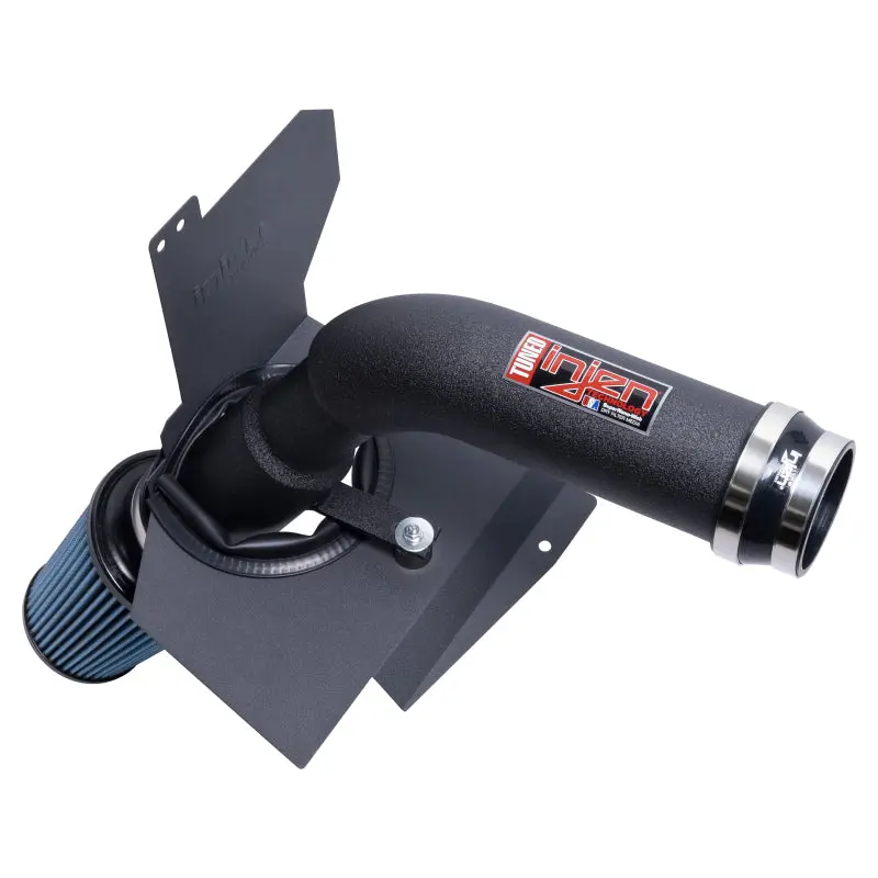 Injen Short Ram Sp Aluminum Series Cold Air Intake - Wrinkle Black - 18-21 Subaru Sti 1