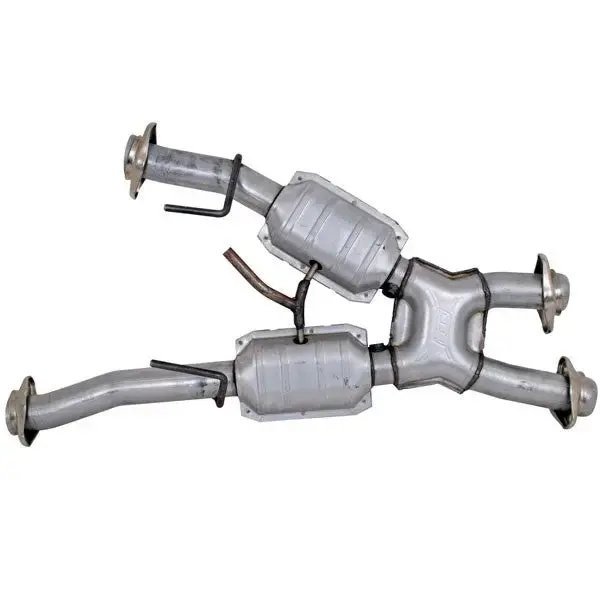 Bbk Ford Mustang V6 / V8 High Flow Catted X-Pipe 79-93 Automatic 1
