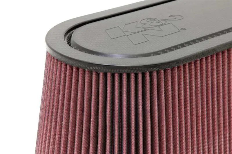 K&N Custom Racing Unique Oval Tapered Filter 17.313In Ol B/7.75In Ow B/14.625Inol T/6.125Inow T/9In 1