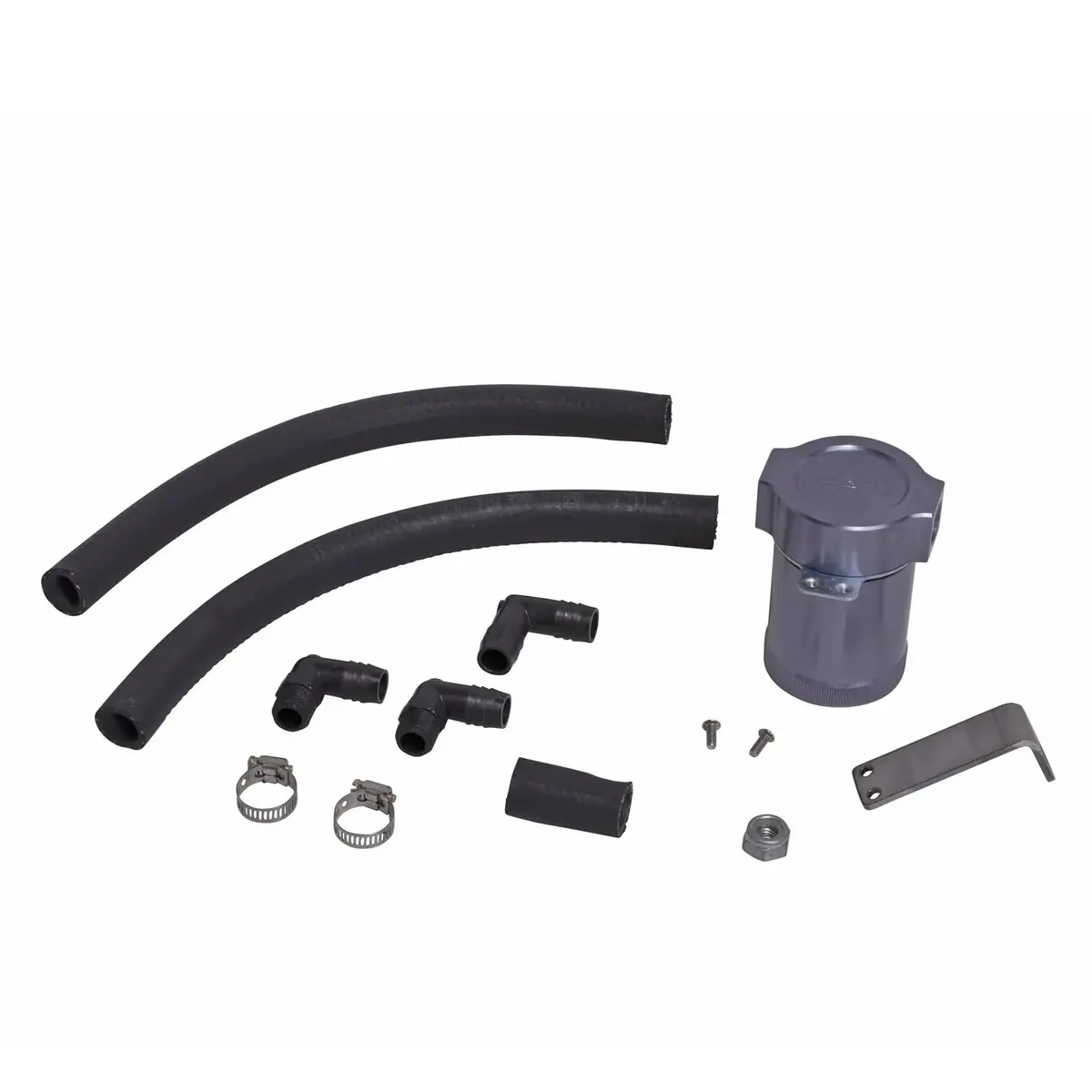 Bbk Dodge Challenger Charger 300C 6.4 Oil Separator Kit With Billet Aluminum Catch Can 11-24 1