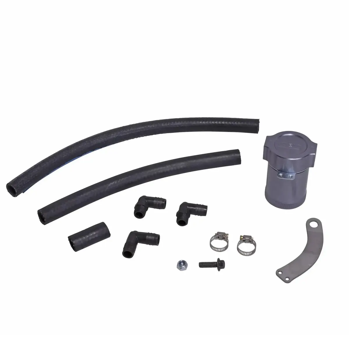 Bbk Ford Mustang V6 3.7 Oil Separator Kit With Billet Aluminum Catch Can 15-17 1
