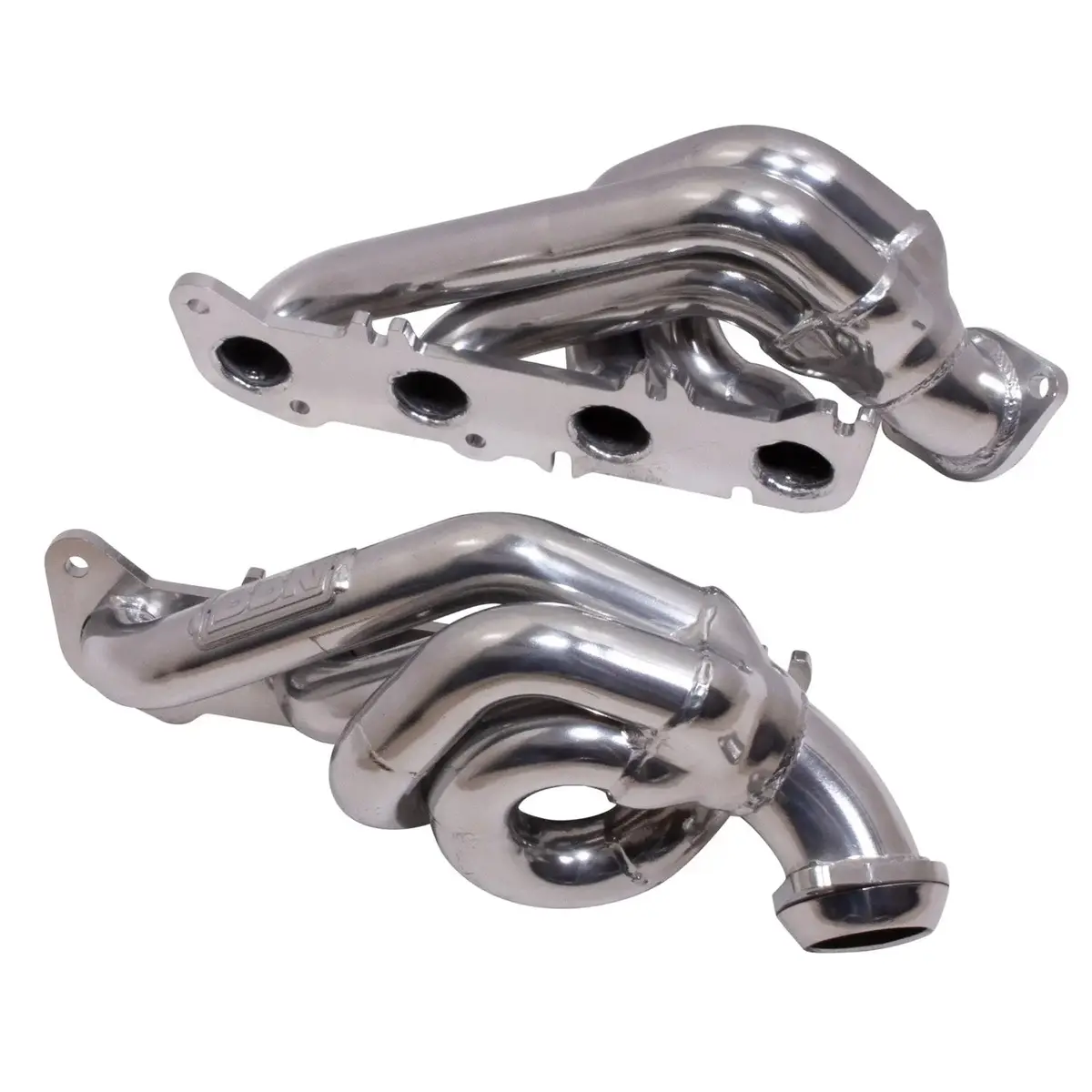 Bbk Ford F150 5.0 Coyote 1-3/4 Shorty Tuned Length Exhaust Headers Polished Silver Ceramic 11-14 1