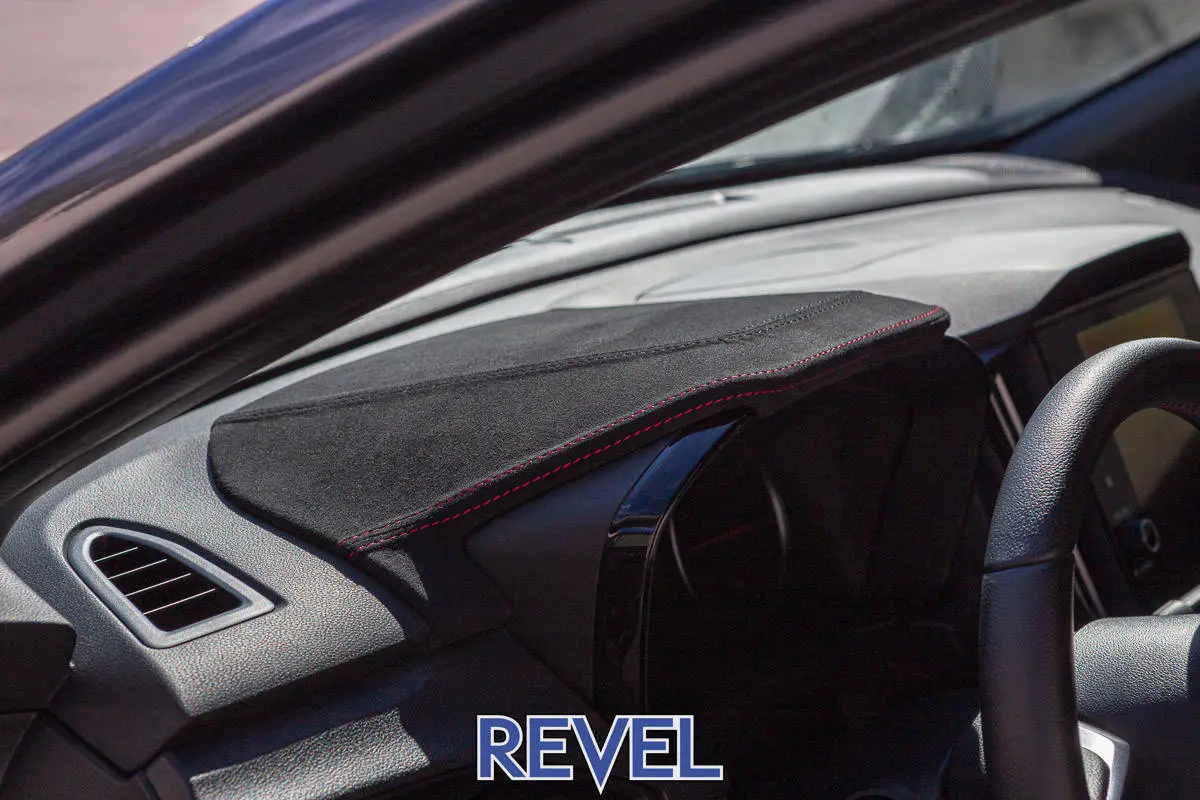 Revel Gt Dry Carbon Center Dash Cover W/ Alcantara Cover - 1 Piece - 2022+ Subaru Wrx 1