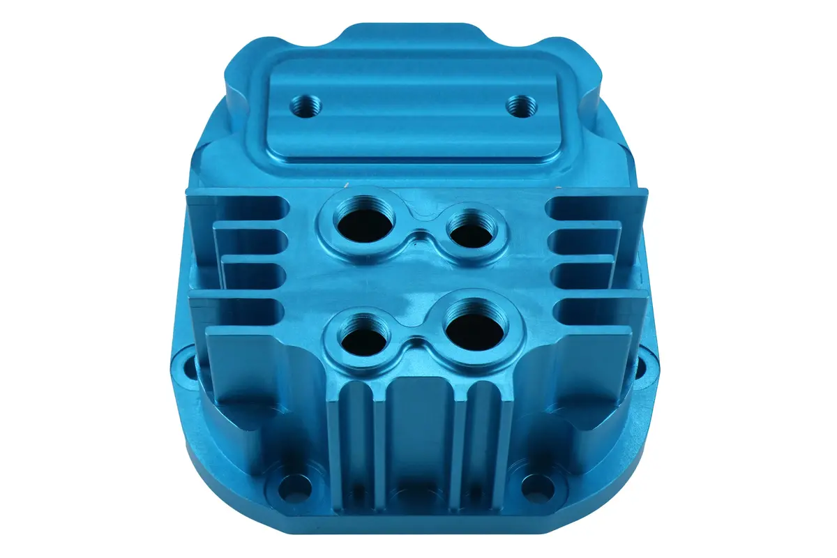 Cusco Increased Capacity Rear Differential Cover Blue R180 - 2004-2021 Subaru Sti 2