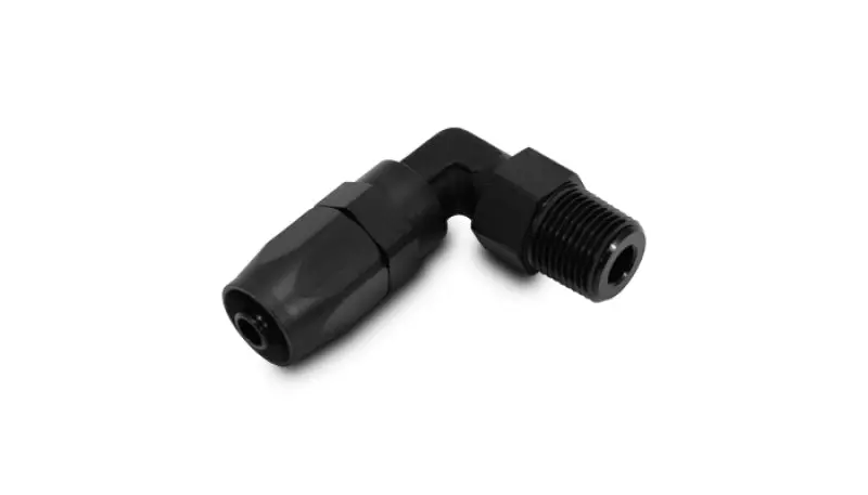 Vibrant Male Npt 90 Degree Hose End Fitting -10An - 1/2 Npt 1