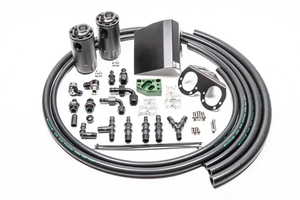Radium Engineering Dual Catch Can Kit - 02-14  Wrx, 04-21 Sti, 04-13 Fxt 1