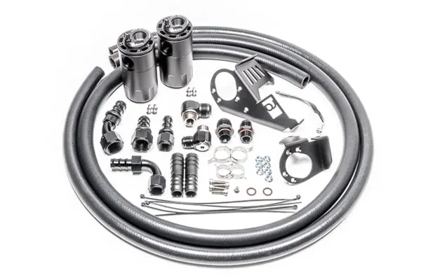 Radium Engineering Dual Catch Can Kit Subaru Vb Fluid Lock - 2022+ Wrx 1