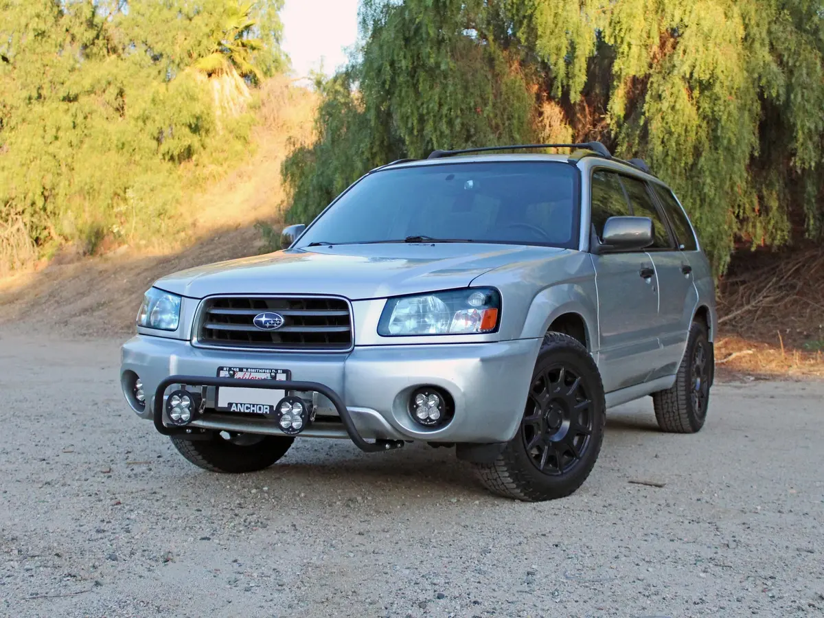 Rally Innovations Rally Light Bar - 2003-2005 Subaru Forester 2.5X/Xs/Xt 1