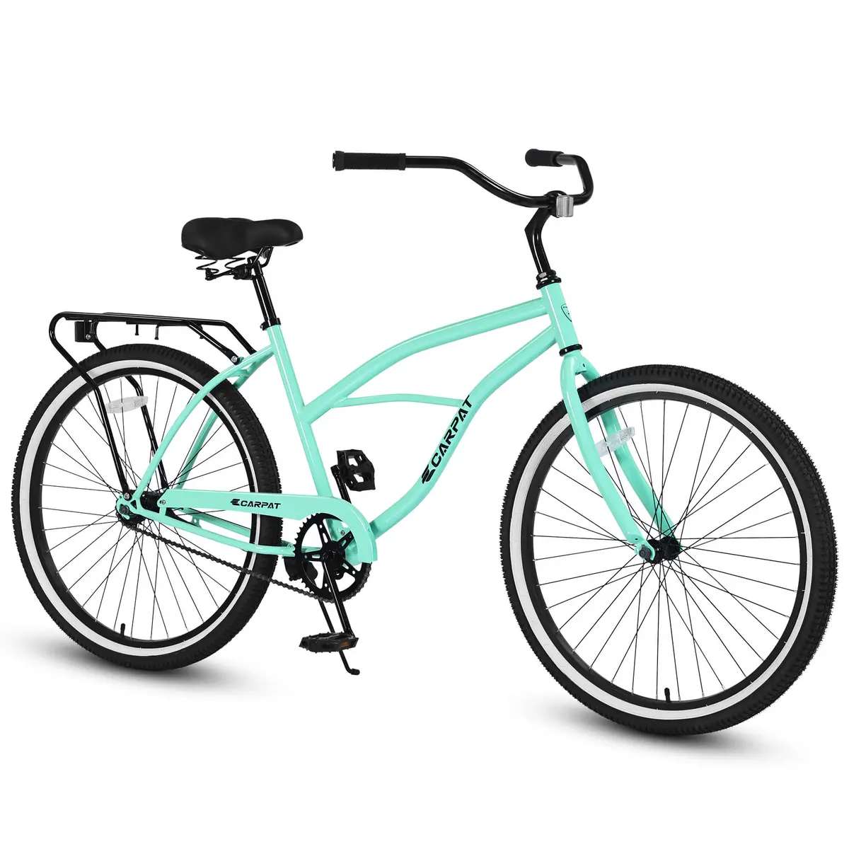 Ecarpat Roowee 26" Beach Cruiser Bike 1