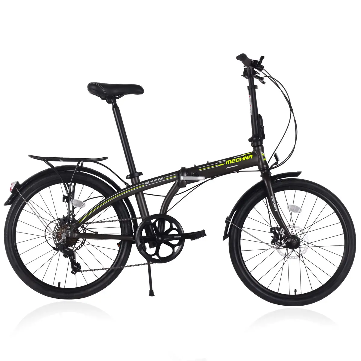 Hycline Meghna 24” Folding Bike 1