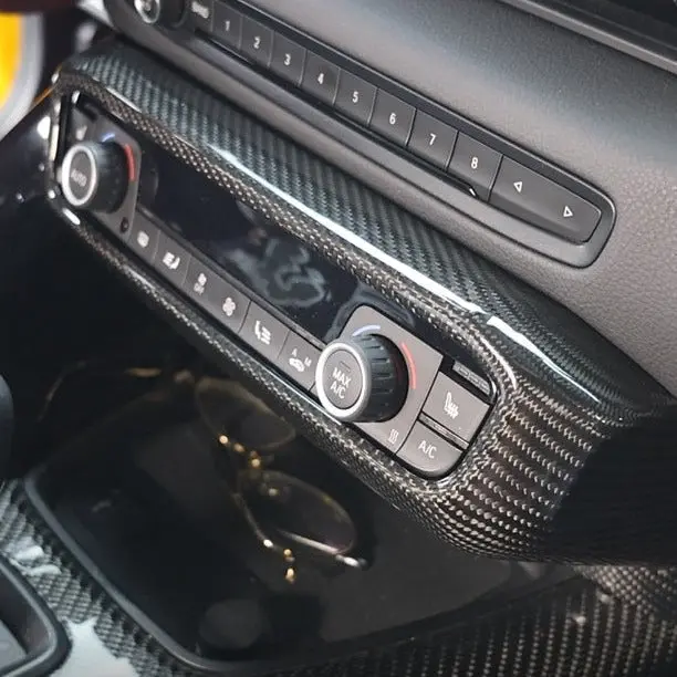 Toyota Supra Mkv A90/A91 Carbon Fiber Center Console Cover | Palenon Performance 1
