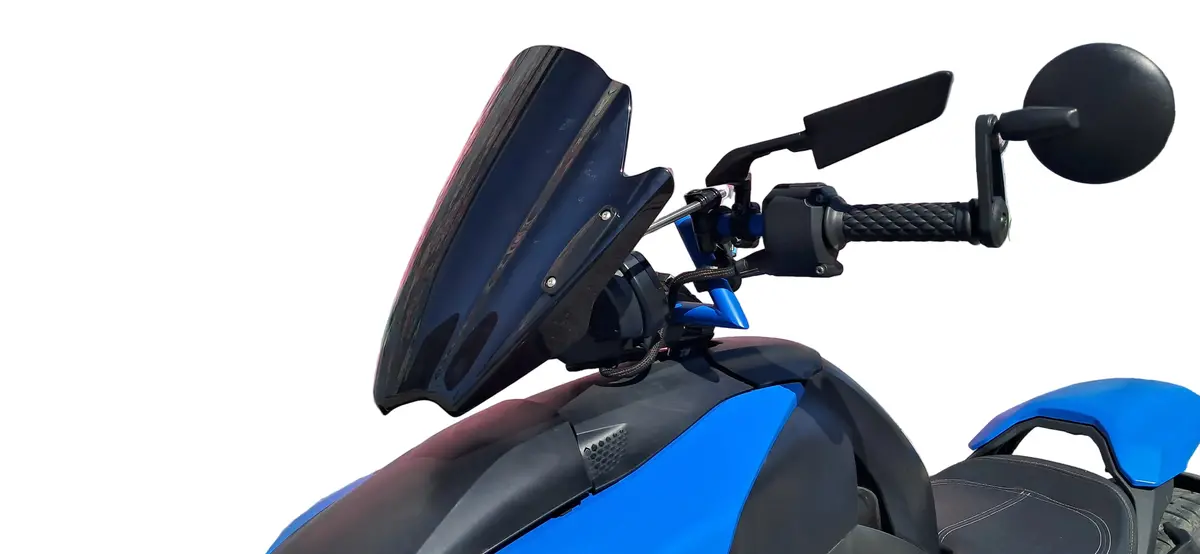 Can-Am Ryker Windshield By Rls Exhaust 1