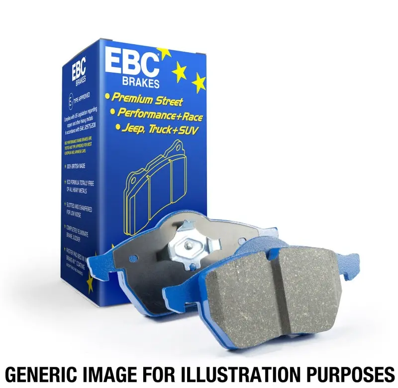 Ebc Bluestuff Front Brake Pads - 11-14 Wrx, 13-21 Brz, 2022+ Brz 1