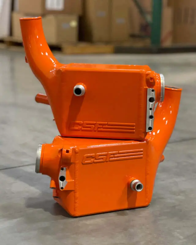 Csf 2014+ Bmw X5m (F95) / X6m (F96) / Xm (G09) Charge-Air-Cooler - Fire Orange 1