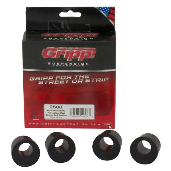 Bbk Ford Mustang Offset Steering Rack Bushing Kit Polyurethane 86-04 1