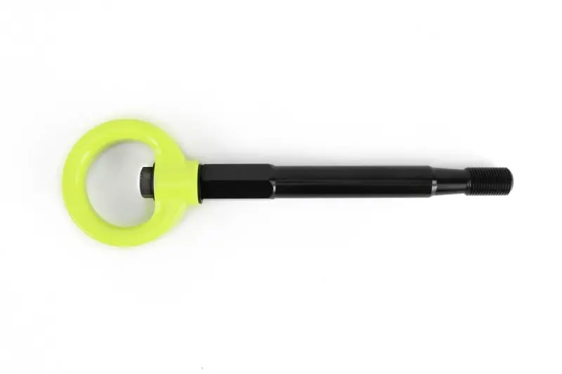 Perrin 2022+ Brz/Gr86 Tow Hook Kit (Front) - Neon Yellow 1