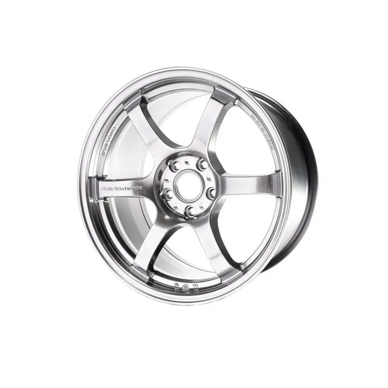Gram Lights 57Dr 18X9.5 +38 5X114.3 Grace Silver Wheel 1