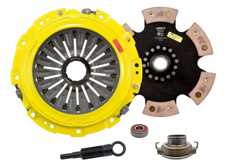 Act Heavy Duty M/Race Rigid 6 Pad Clutch Kit - 04-21 Sti, 07-09 Legacy Spec B 1