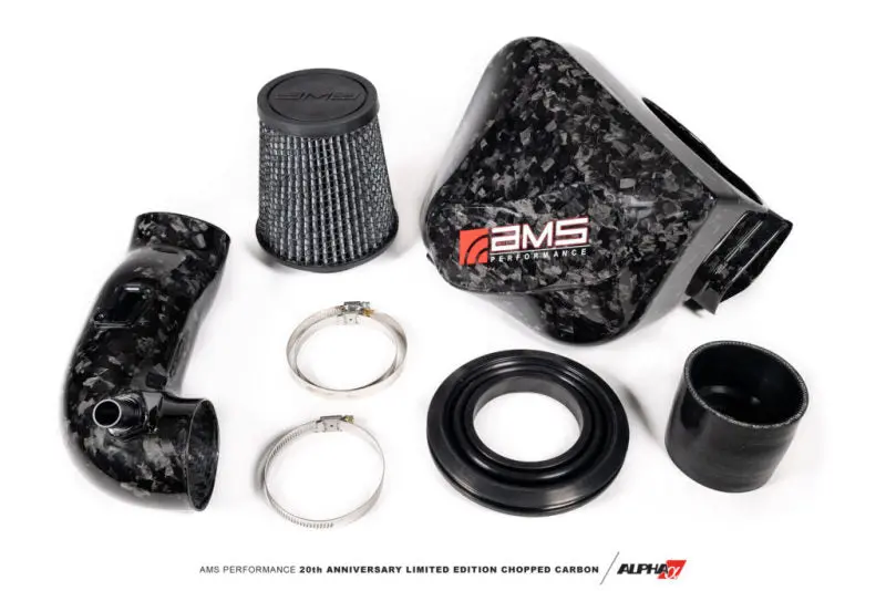 Ams Performance 2020+ Toyota Supra A90 Chopped Cf Cold Air Intake System (Does Not Fit W/ Strut Bar) 1
