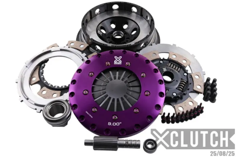 Xclutch 22-26 Toyota Supra Turbo 3.0L 9In Twin Sprung Ceramic Clutch Kit 1