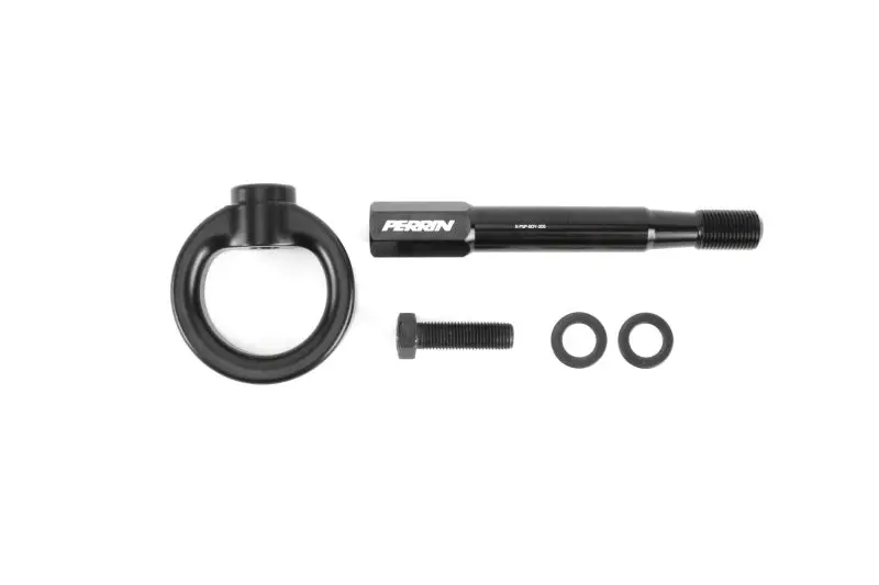 Perrin 2022+ Brz/Gr86 Tow Hook Kit (Front) - Black 1