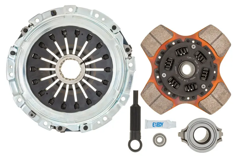 Exedy Racing Stage 2 Cerametallic Clutch Kit 4-Puck - 04-21 Sti 1