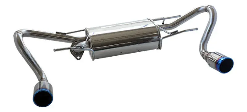 Hks Legamax Premium Axle Back Exhaust W/ Burnt Stainless Steel Tips - 2012-2016 Impreza Sport Hatchback 1