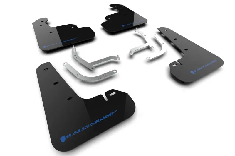 Rally Armor Black Ur Mud Flap W/ Light Blue Logo - 2024-2026 Subaru Impreza 1