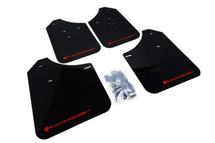 Rally Armor Ur Mudflaps - Black/Red Logo - 02-07 Impreza, 02-07 Wrx, 04-07 Sti 1
