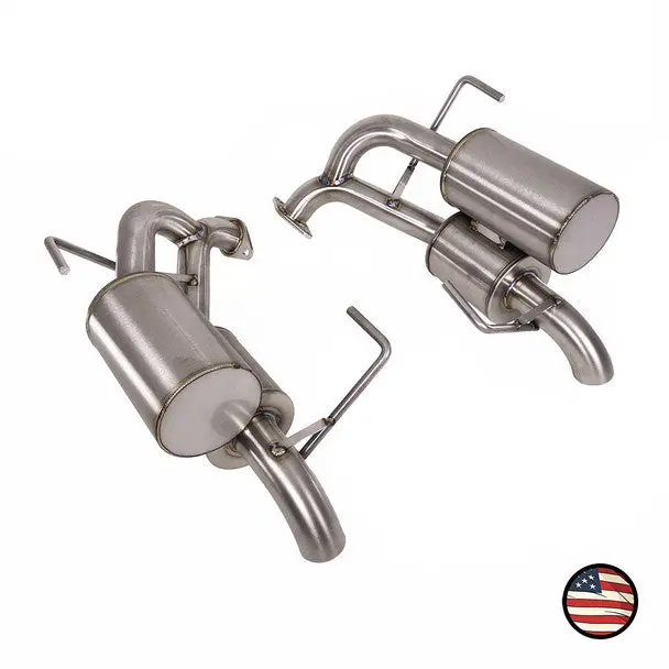 Nameless Axleback Exhaust - Dual Chamber - 2015-2019 Subaru Outback 3.6R 1