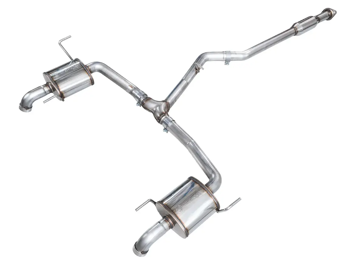Awe 0Fg Edition Catback Exhaust W/ Dual Bashguards - 2020-2025 Outback Xt, 2022-2025 Outback Wilderness 1