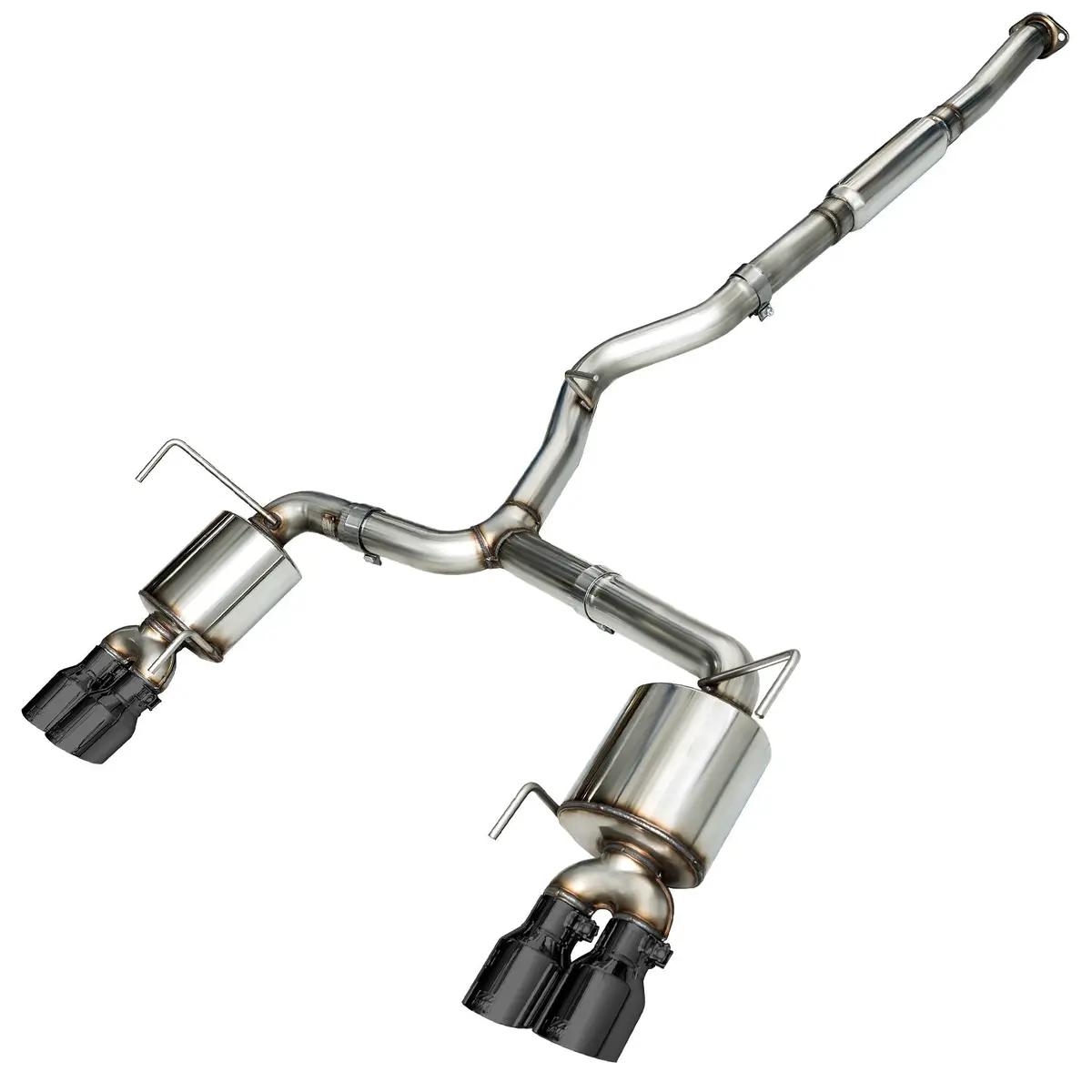 Awe Touring Edition Catback Exhaust W/ Diamond Black Tips - 2015-2021 Wrx 1