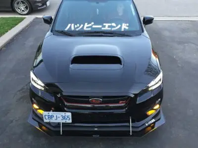 Ventus Autoworks Lip Version 2Pc Front Splitter - 2015-2017 Subaru Wrx 1
