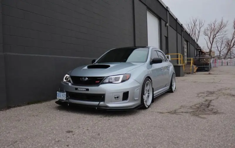 Ventus Autoworks Bayson R Lip 2Pc Front Splitter  2011-2014 Subaru Wrx 1