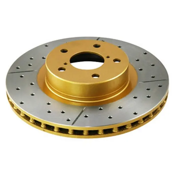 Dba Street Series Drilled & Slotted Rear Rotor - 2002-2005 Wrx 1
