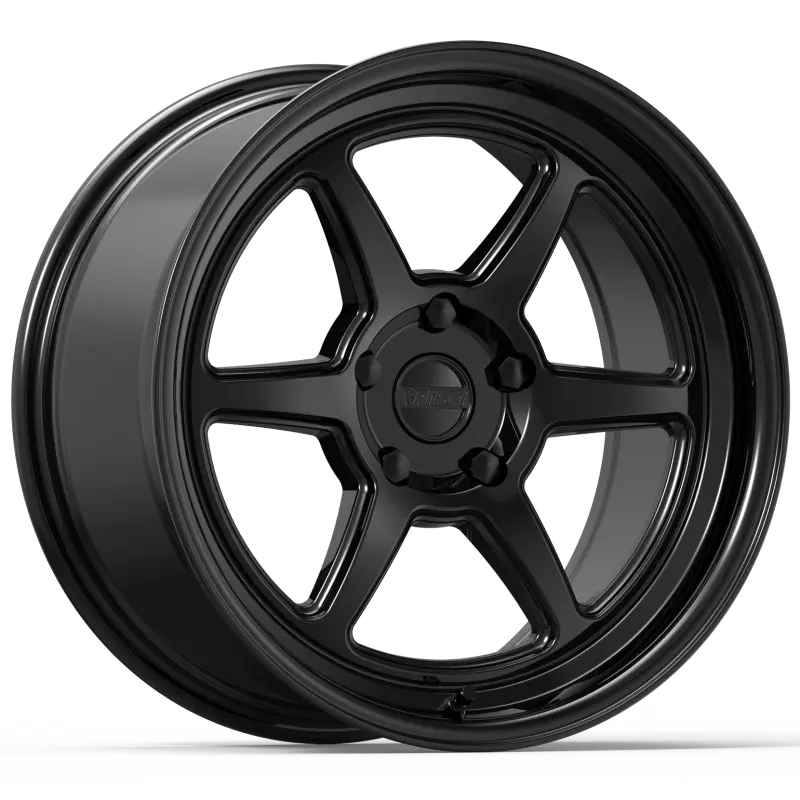 Kansei K14b Roku 18X9in / 5X100 Bp / 12Mm Offset / 66.56Mm Bore - Gloss Black Wheel 1