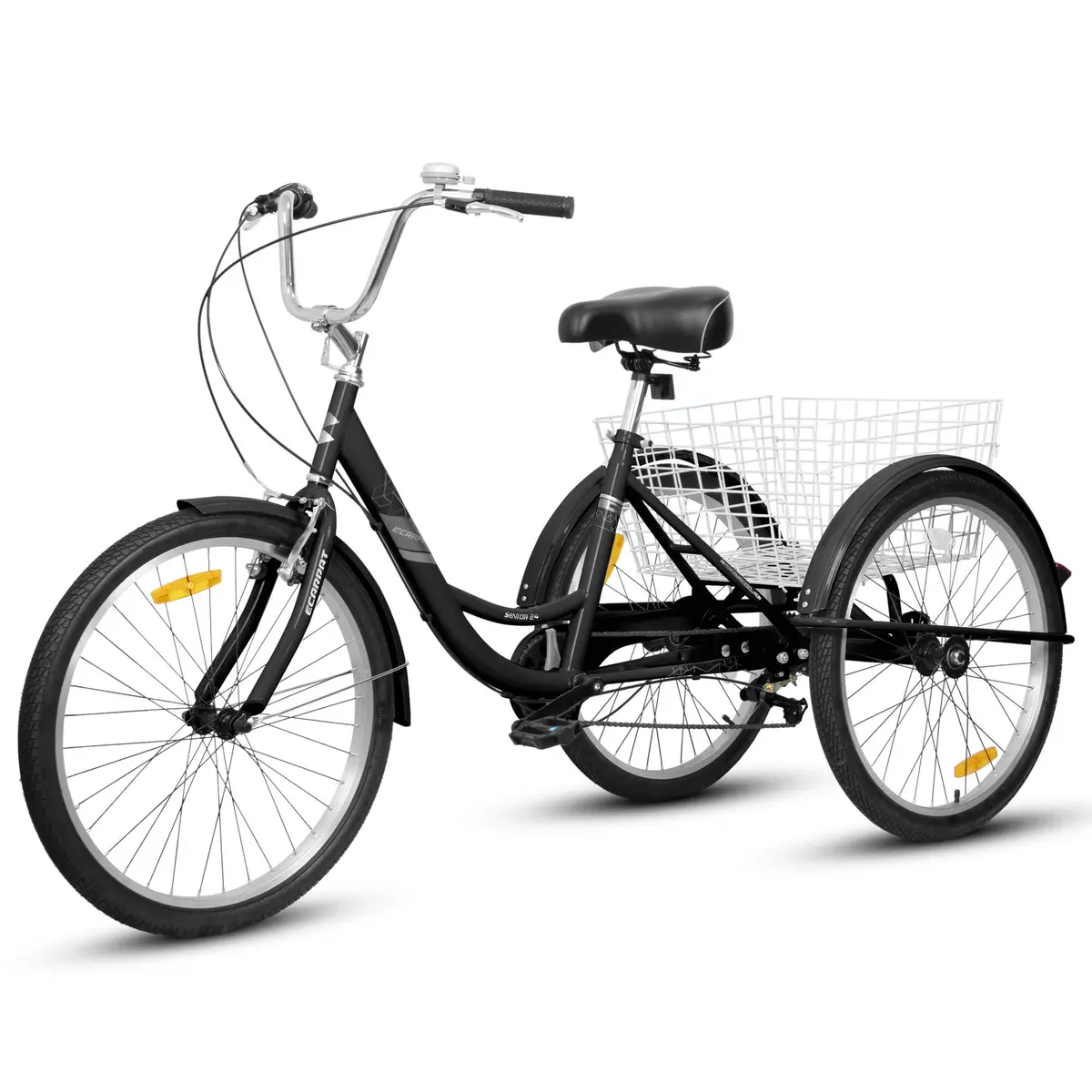Ecarpat 24“ 7-Speed Adult Tricycle 1