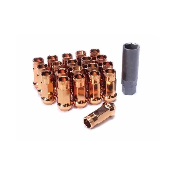 Wheel Mate Muteki Sr48 Open End Lug Nuts - Orange 12X1.25 48Mm 1