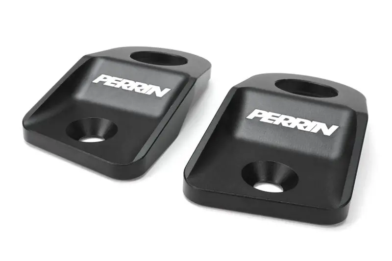 Perrin Upper Radiator Bracket Set - Black - 15-21 Wrx/Sti, 12-16 Impreza, 13-17 Crosstrek 1