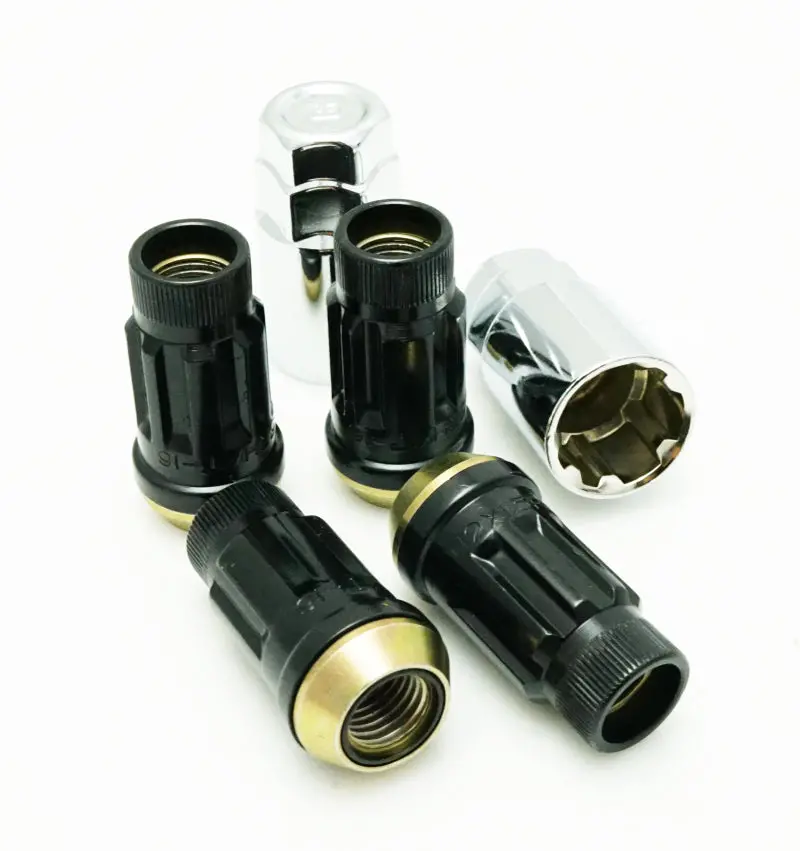 Wheel Mate Muteki Sr45r Lock Set 12X1.25 - Black (4Pcs) 1