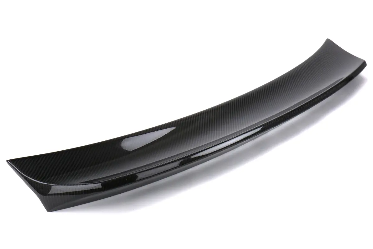 Olm Single Point Carbon Fiber Duckbill Trunk Spoiler - 2015-2021 Subaru Wrx & Sti 1