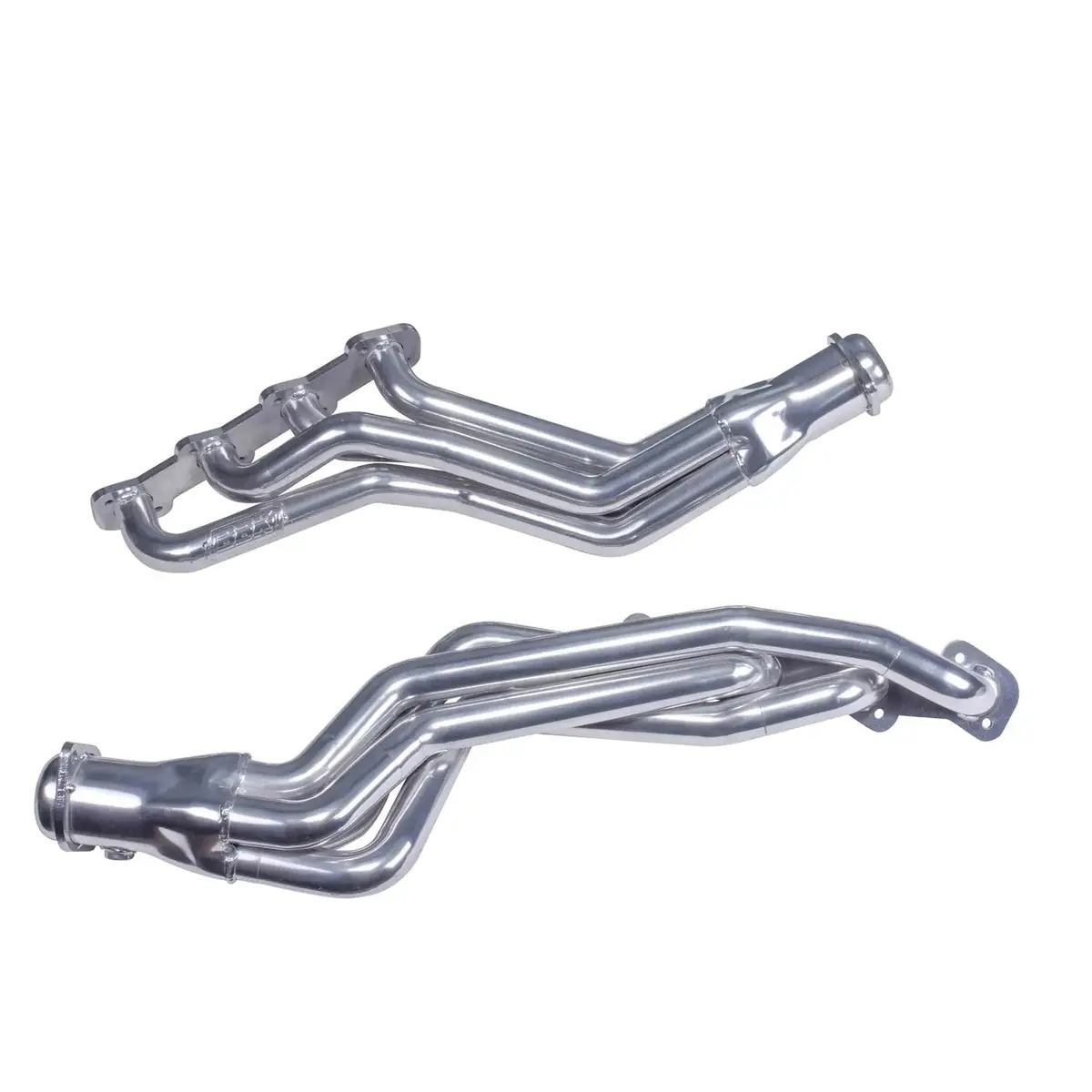 Bbk Ford F150 4.6 5.4 1-5/8 Full Length Exhaust Headers Polished Silver Ceramic 97-03 1