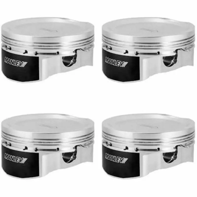 Manley Subaru Ej257 99.75Mm +.25Mm Bore 8.5:1 Dish Platinum Series Piston Set With Rings - 2006-2014 Wrx, 2004-2021 Sti 1