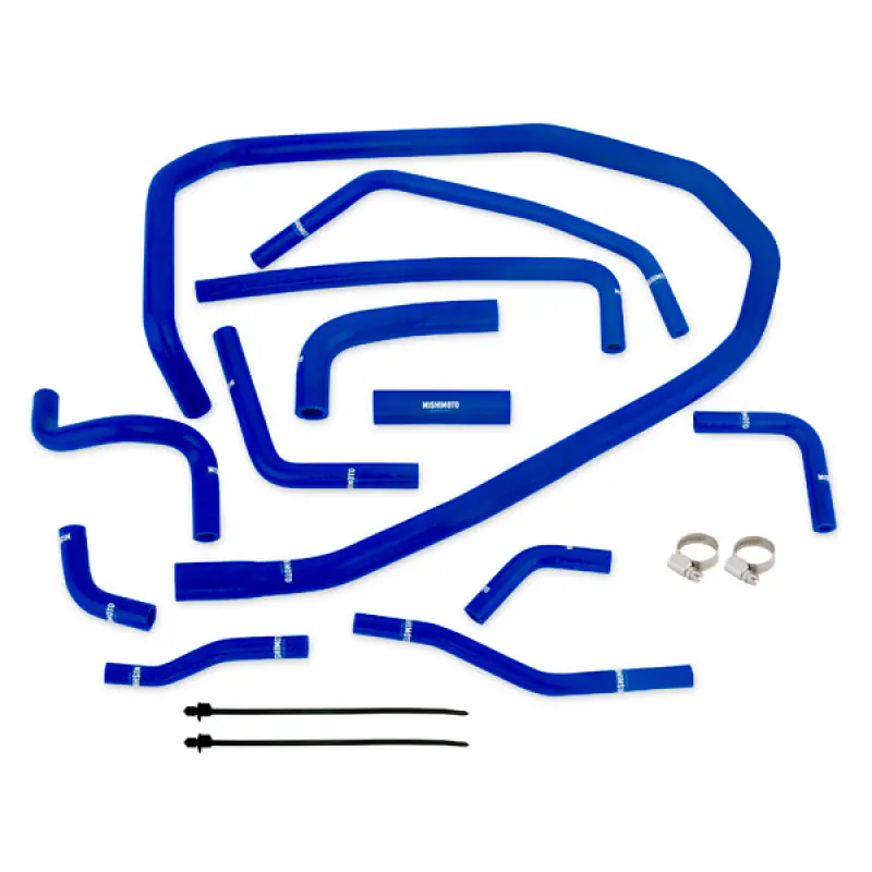 Mishimoto Blue Silicone Radiator Coolant Ancillary Hoses Kit - 2015-2021 Wrx 1