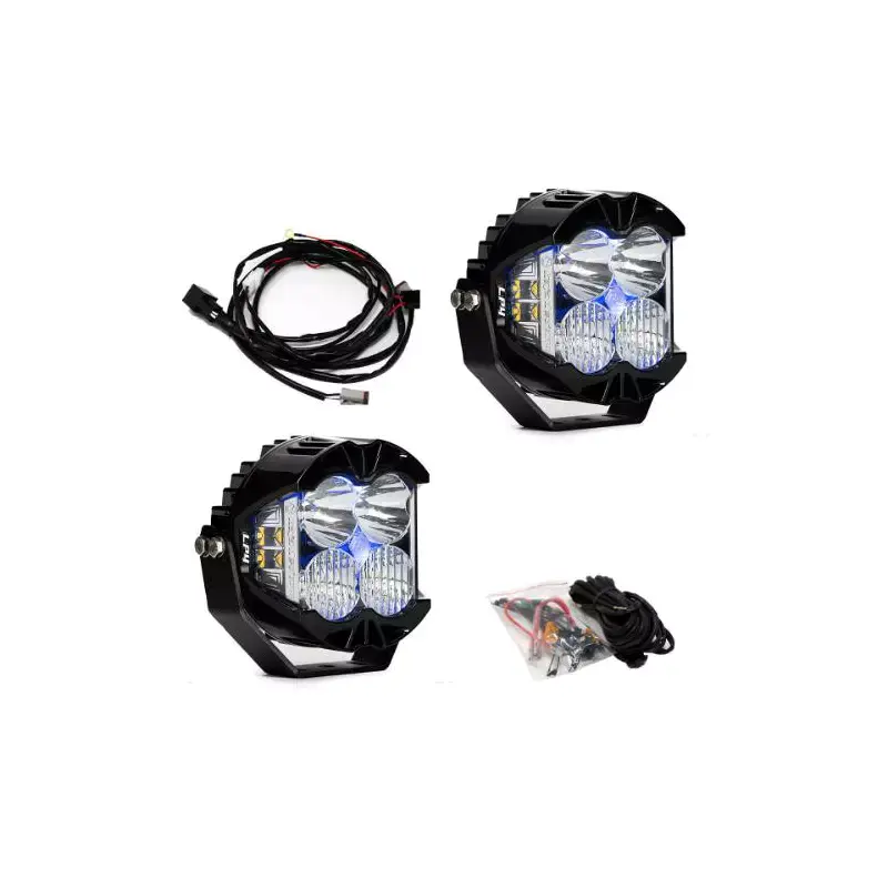 Baja Designs Lp4 Pro Driving/Combo Led - Blue Backlight (Pair) 1