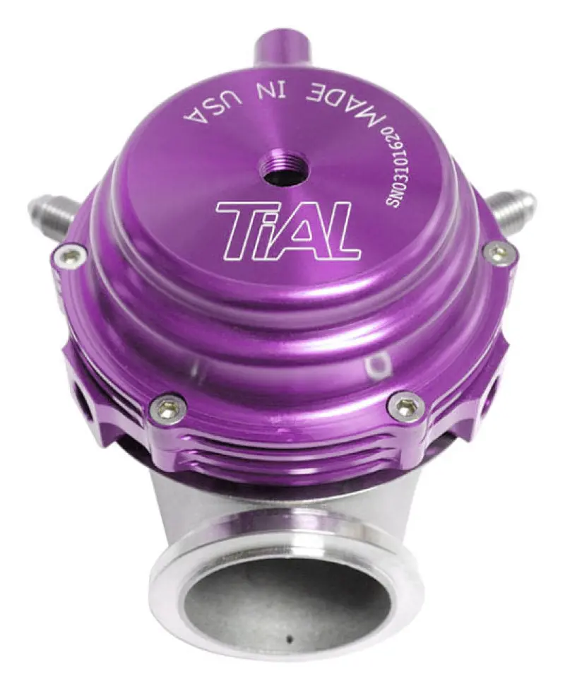 Tialsport Mvr Wastegate 44Mm (All Springs) W/V-Band Clamps - Purple - Universal 1