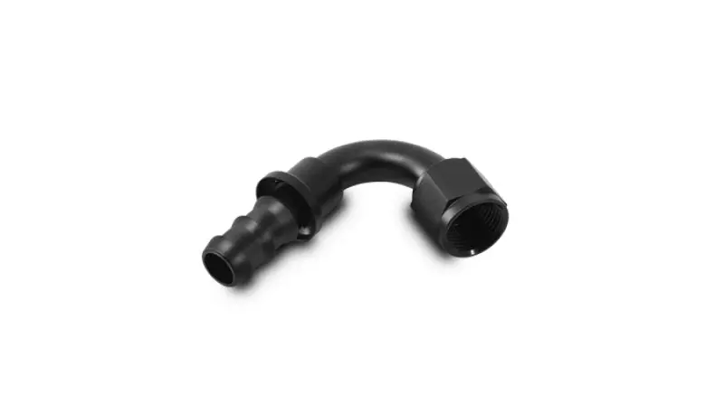 Vibrant Push-On 120 Degree Hose End Elbow Fitting - -6An 1