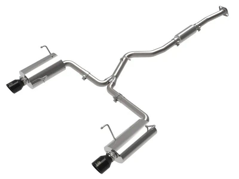 Afe Power Takeda 304 Stainless Steel Cat-Back Exhaust System W/ Black Tips -  2014-2018 Forester W/ 2.0L Turbo Engine 1
