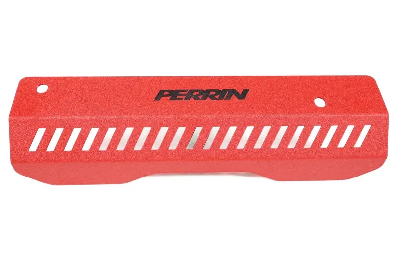 Perrin Pulley Cover Red - 2022+ Wrx, 2015-2025 Impreza,  2018-2025 Crosstrek, 2020-2025 Legacy Non Turbo, 2020-2025 Outback Non Turbo 1