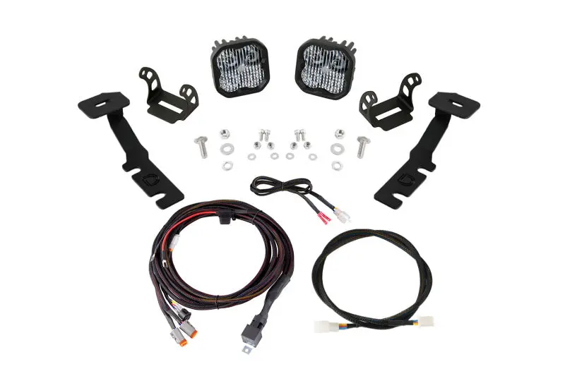 Diode Dynamics 19-25 Toyota Rav4 Ss3 Led Ditch Light Kit - Sport White Combo 1